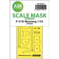   Art Scale Kit P-51D Mustang one-sided fit mask for Tamiya 1:32 (200-M32071)