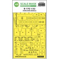   Art Scale Kit B-17G express fit mask for HK Models 1:32 (200-M32072)