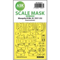   Art Scale Kit Mosquito B Mk.IX/XVI one-sided fit mask for HK Models 1:32 (200-M32073)