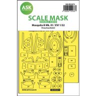   Art Scale Kit Mosquito B Mk.IX/XVI double-sided fit mask for HK Models 1:32 (200-M32074)