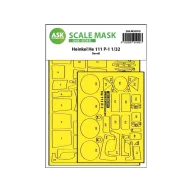   Art Scale Kit Heinkel He 111P-1 one-sided express fit mask for Revell 1:32 (200-M32079)