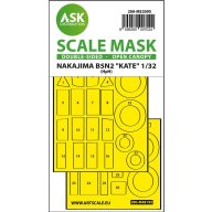   Art Scale Kit B5N2 Kate open canopy - double-sided express mask for Infinity 1:32 (200-M32095)