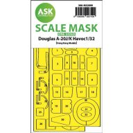   Art Scale Kit A-20J/K Havoc - one-sided express mask for HK Models 1:32 (200-M32099)