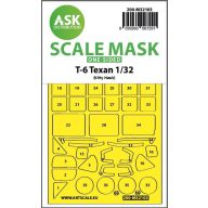   Art Scale Kit T-6 Texan one-sided express fit mask for Kitty Hawk 1:32 (200-M32103)