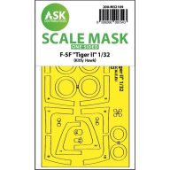   Art Scale Kit F-5F Tiger II one-sided express fit mask for Kitty Hawk 1:32 (200-M32109)