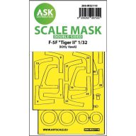   Art Scale Kit F-5F Tiger II double-sided express fit mask for Kitty Hawk 1:32 (200-M32110)