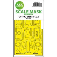   Art Scale Kit OV-10D Bronco one-sided express fit mask for Kitty Hawk 1:32 (200-M32111)
