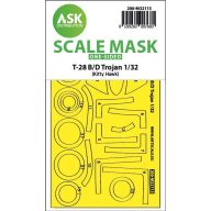   Art Scale Kit 28-B/D Trojan one-sided express fit mask for Kitty Hawk 1:32 (200-M32113)