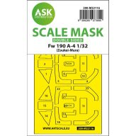   Art Scale Kit Fw 190A-4 double-sided express fit mask for Zoukei-Mura 1:32 (200-M32116)
