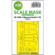   Art Scale Kit Bf 109K-4 double-sided express fit mask for Kotare 1:32 (200-M32128)