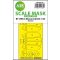 Art Scale Kit Bf 109K-4 double-sided express fit mask for Kotare 1:32 (200-M32128)