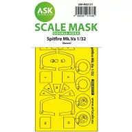   Art Scale Kit Spitfire Mk.Va double-sided express fit and self adhesive mask for Kotare 1:32 (200-M32131)