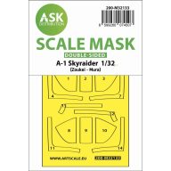   Art Scale Kit A-1 Skyraider double-sided express fit and self adhesive mask for SWS Zoukei-Mura 1:32 (200-M32133)