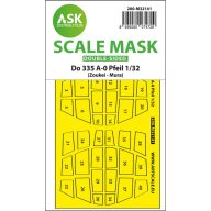   Art Scale Kit Dornier Do 335A-0 Pfeil double-sided mask for Zoukei Mura 1:32 (200-M32141)