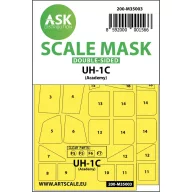   Art Scale Kit UH-1C double-sided painting mask for Academy 1:35 (200-M35003)