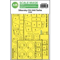   Art Scale Kit Sikorsky CH-54A Tarhe double-sided express fit mask for ICM 1:35 (200-M35005)