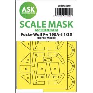   Art Scale Kit Fw 190A-6 double-sided painting mask for Border Model 1:35 (200-M35010)