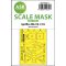 Art Scale Kit Spitfire Mk.Vb one-sided express fit painting mask for Border Model 1:35 (200-M35017)
