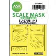   Art Scale Kit SU-27UB double-sided painting mask for Great Wall Hobby 1:48 (200-M48004)