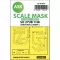 Art Scale Kit SU-27UB double-sided painting mask for Great Wall Hobby 1:48 (200-M48004)