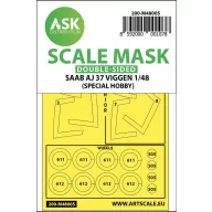  Art Scale Kit SAAB AJ 37 Viggen double-sided painting mask for Special Hobby 1:48 (200-M48005)