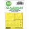 Art Scale Kit SAAB AJ 37 Viggen double-sided painting mask for Special Hobby 1:48 (200-M48005)