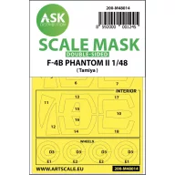   Art Scale Kit F-4B Phantom double-sided painting mask for Tamiya 1:48 (200-M48014)