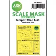   Art Scale Kit Hawker Tempest Mk.II double-sided painting mask for Eduard / Special Hobby 1:48 (200-M48020)