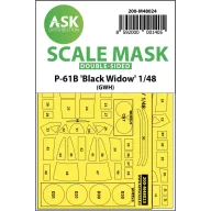   Art Scale Kit P-61 Black Widow double-sided for Great Wall Hobby 1:48 (200-M48024)
