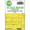 Art Scale Kit Bristol Blenheim Mk.I double-sided painting mask for Airfix 1:48 (200-M48027)