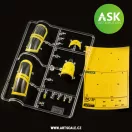 Art Scale Kit Yak-130 Mitten double-sided painting mask for Zvezda 1:48 (200-M48031)