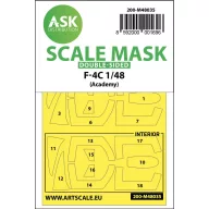   Art Scale Kit F-4C double-sided painting mask for Academy 1:48 (200-M48035)