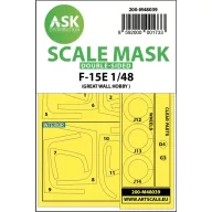   Art Scale Kit F-15E double-sided painting mask for Great Wall Hobby 1:48 (200-M48039)