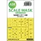 Art Scale Kit SAAB J21 double-sided painting mask for Pilot Replicas 1:48 (200-M48040)