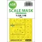 Art Scale Kit T-33A double-sided painting mask for Great Wall Hobby 1:48 (200-M48042)