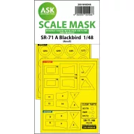   Art Scale Kit SR-71 A Blackbird double-sided incl red lines mask for Revell 1:48 (200-M48048)