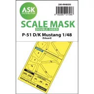   Art Scale Kit P-51D/K Mustang double-sided mask for Eduard 1:48 (200-M48050)
