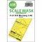 Art Scale Kit P-51D/K Mustang double-sided mask for Eduard 1:48 (200-M48050)