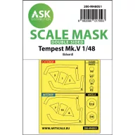   Art Scale Kit Tempest Mk.V double-sided express mask for Eduard 1:48 (200-M48051)