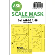  Art Scale Kit Bell AH-1G double-sided express mask for Special Hobby 1:48 (200-M48056)