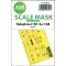 Art Scale Kit Nakajima J1N1-Sa one-sided express mask for Tamiya 1:48 (200-M48057)