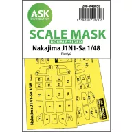   Art Scale Kit Nakajima J1N1-Sa double-sided express mask for Tamiya 1:48 (200-M48058)