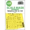Art Scale Kit Nakajima J1N1-Sa double-sided express mask for Tamiya 1:48 (200-M48058)