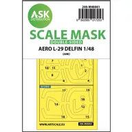   Art Scale Kit AERO L-29 DELFIN double-sided express mask for AMK 1:48 (200-M48061)