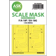   Art Scale Kit F/A-18F Super Hornet / EA-18G Growler double-sided express mask for MENG 1:48 (200-M48066)