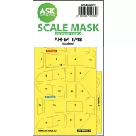   Art Scale Kit AH-64 double-sided mask for Academy 1:48 (200-M48071)