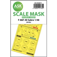   Art Scale Kit F-86F-40 Sabre double-sided mask for Airfix 1:48 (200-M48072)