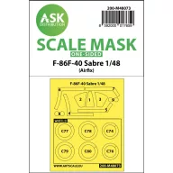  Art Scale Kit F-86F-40 Sabre one-sided mask for Airfix 1:48 (200-M48073)