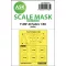 Art Scale Kit F-86F-40 Sabre one-sided mask for Airfix 1:48 (200-M48073)