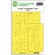   Art Scale Kit A-26C-15 Invader double-sided mask self-adhesive pre-cutted for ICM 1:48 (200-M48085)
